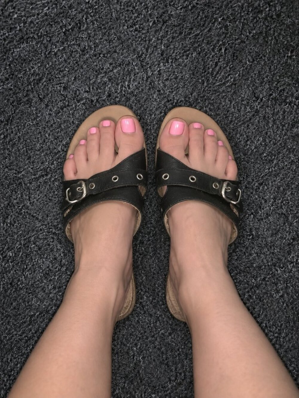 Steve Madden Mules Sandals Block Strappy Buckle Heels Size 8